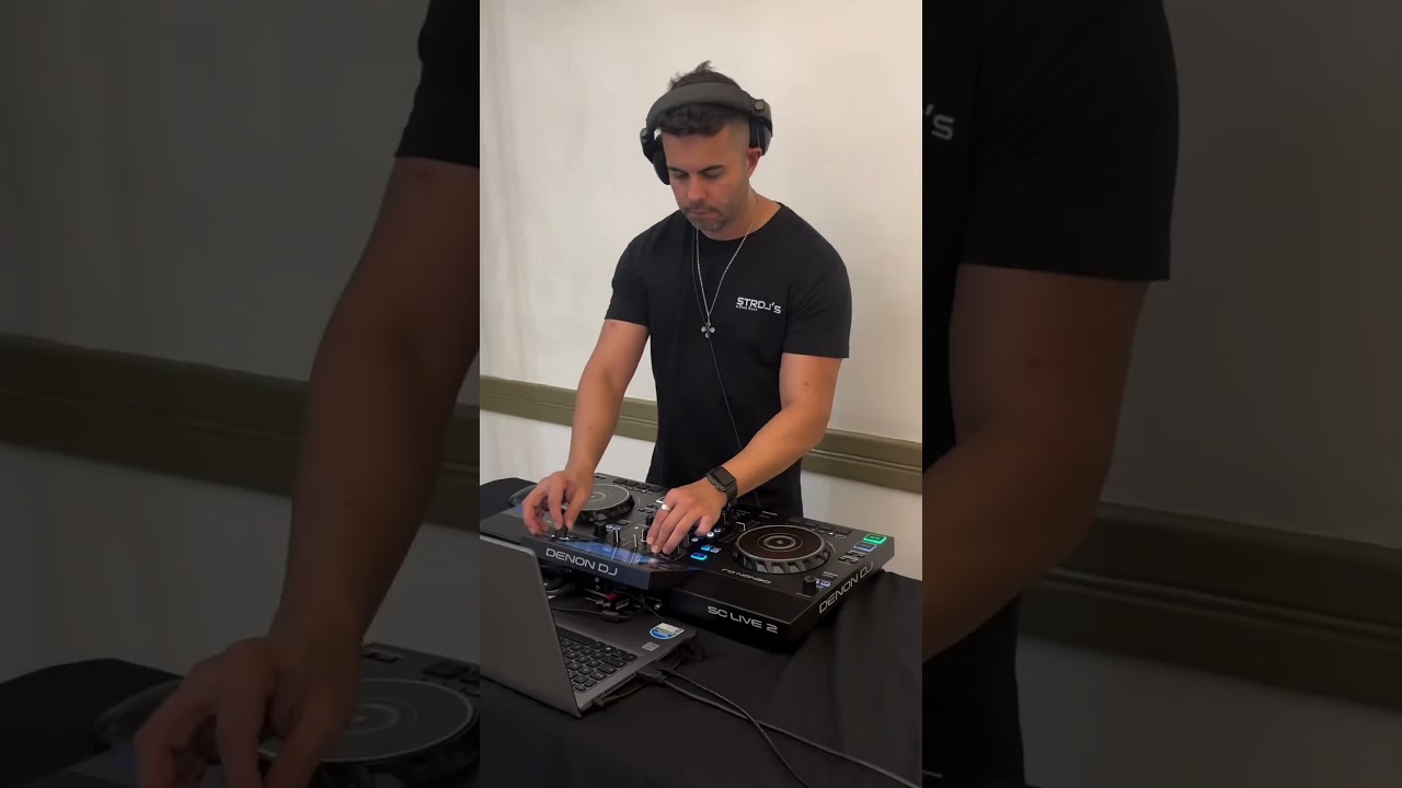Tocando na Denon Dj SC Live 2