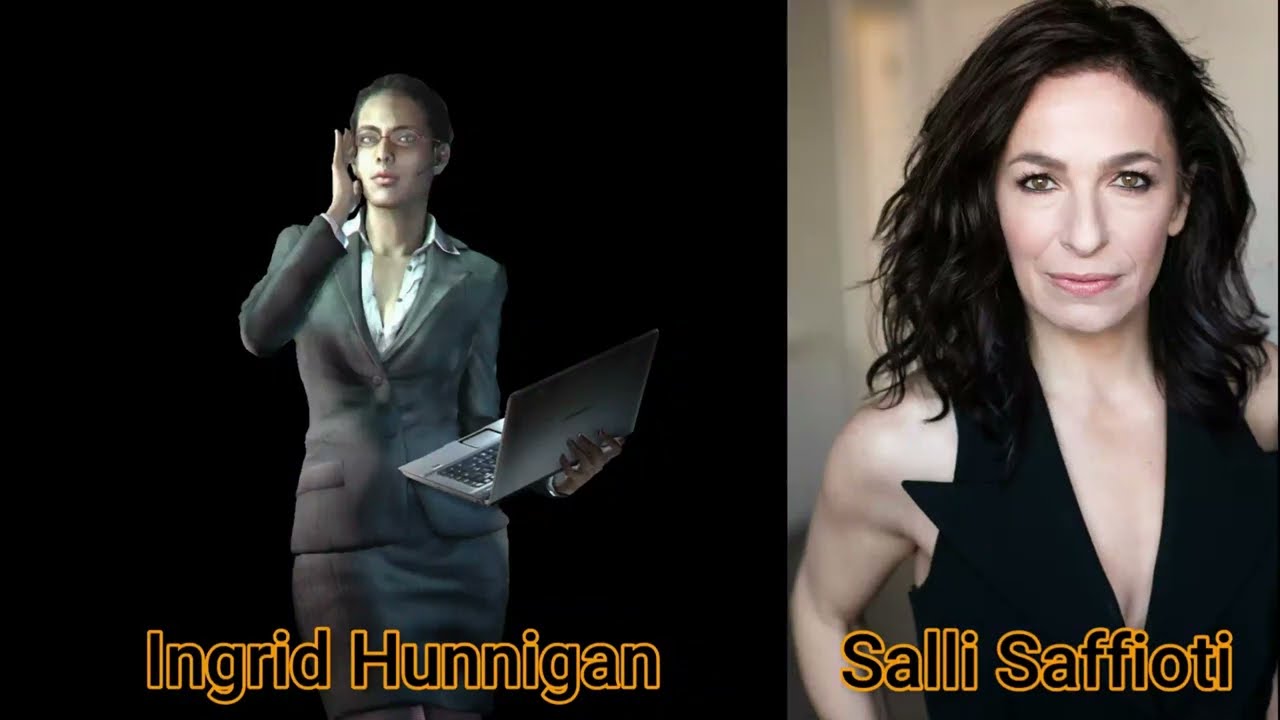 Character and Voice Actor - Resident Evil 4 - Ingrid Hunnigan - Salli Saffioti