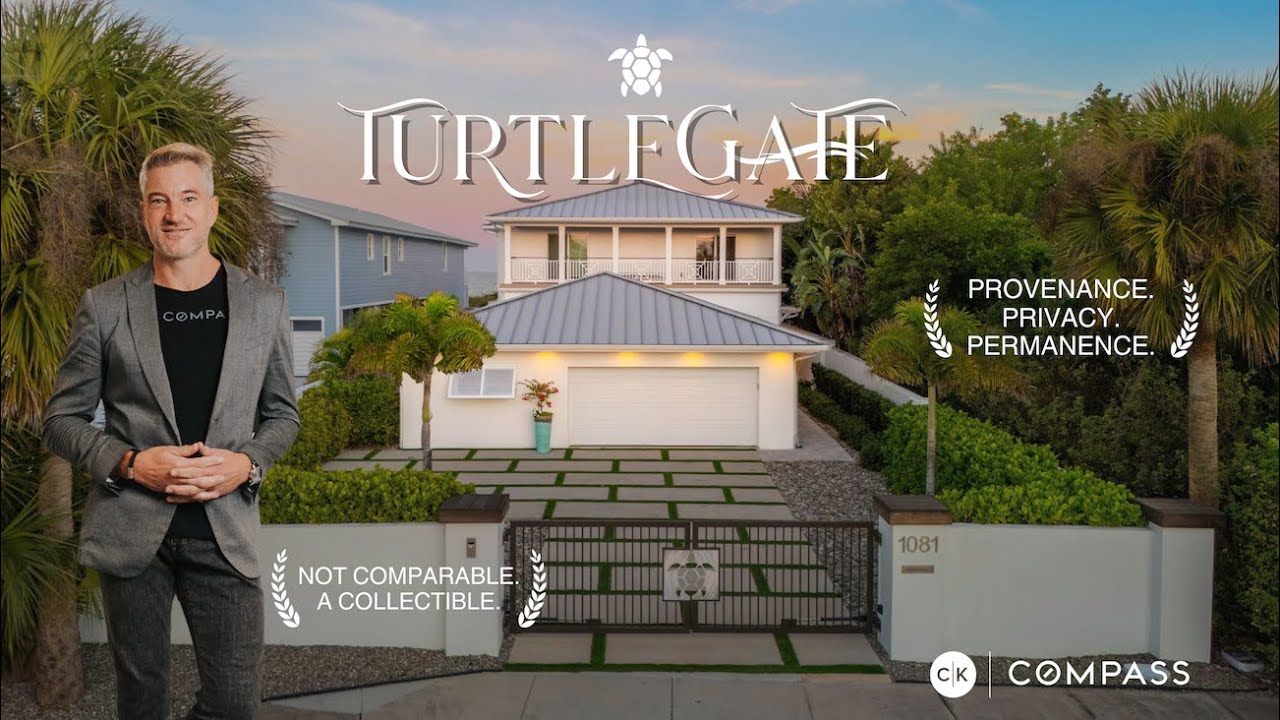 TurtleGate по адресу 1081 S Atlantic Ave, Cocoa Beach, FL 32931 | #роскошныйпляжныйдом #недвижимо...