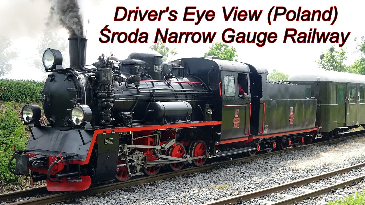 Driver&rsquo;s Eye View - Środa Narrow Gauge Railway (Poland) Part 1