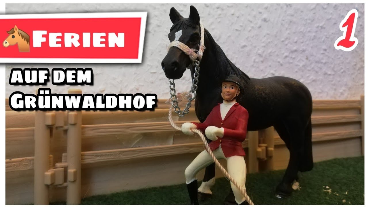 #1 Reiterferien auf dem Grünwaldhof 2020 🐴 Probleme mit Laura? 🤔 Schleich Serie | Nonni#love