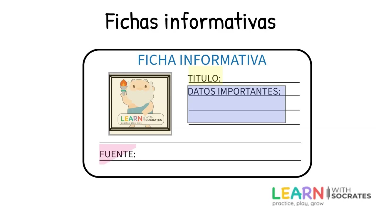 📄🔍 &iexcl;Aprende sobre las Fichas Informativas! 📝✨ Informaci&oacute;n F&aacute;cil y Divertida