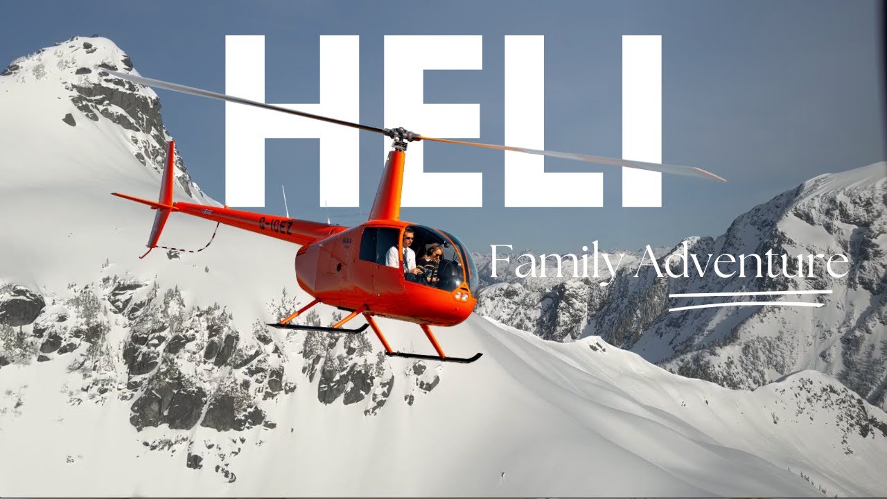Epic Family Helicopter Adventure from Abbotsford to Chetwynd in a Robinson R44!