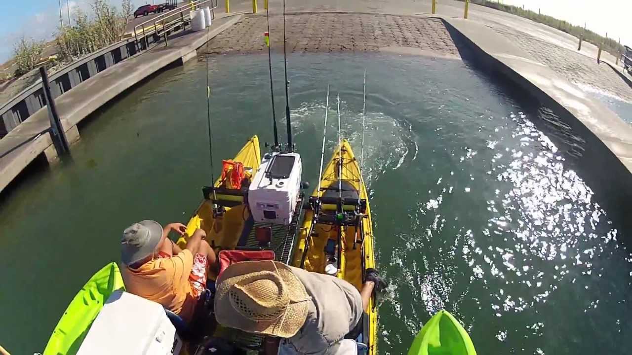 BTB Offshore Motor Kayak Catamaran Oil Rig Fishing Trip 9-2012