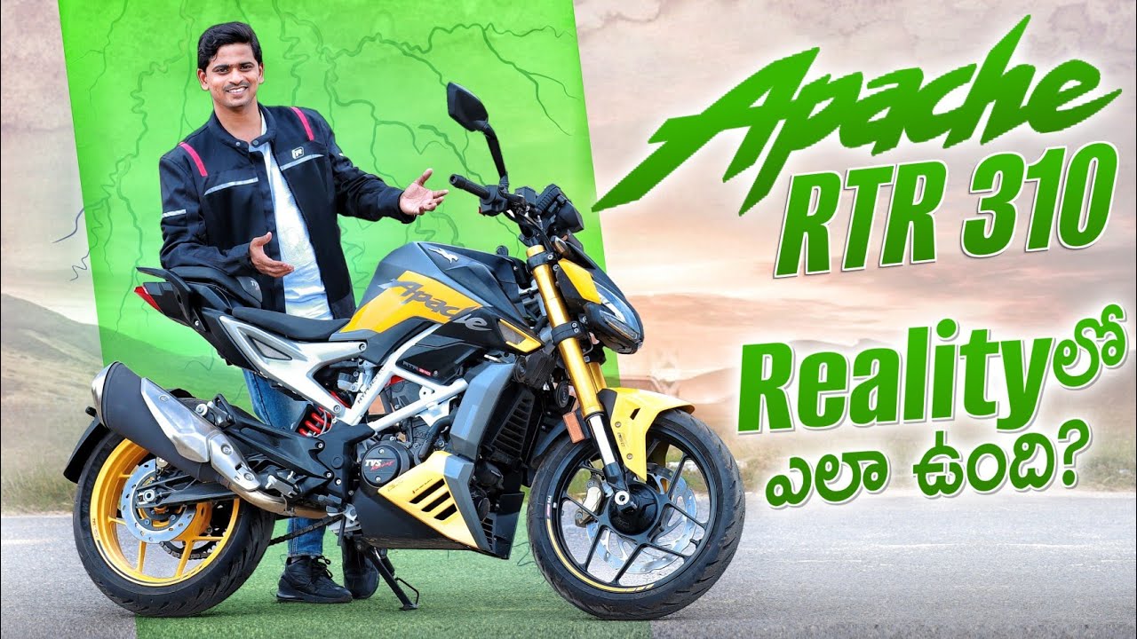 TVS Apache RTR 310 - The Most Detailed Ride Review in Telugu I Vaibhavs View