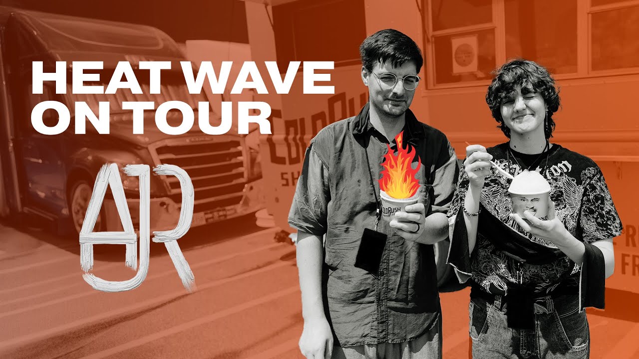 We got hit with a heat wave! | AJR Tour Vlog 2