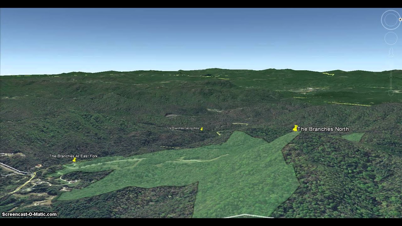The Branches At East Fork Google Earth Video