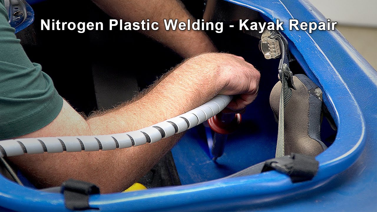 How to Repair a Kayak with a Nitrogen Plastic Welder