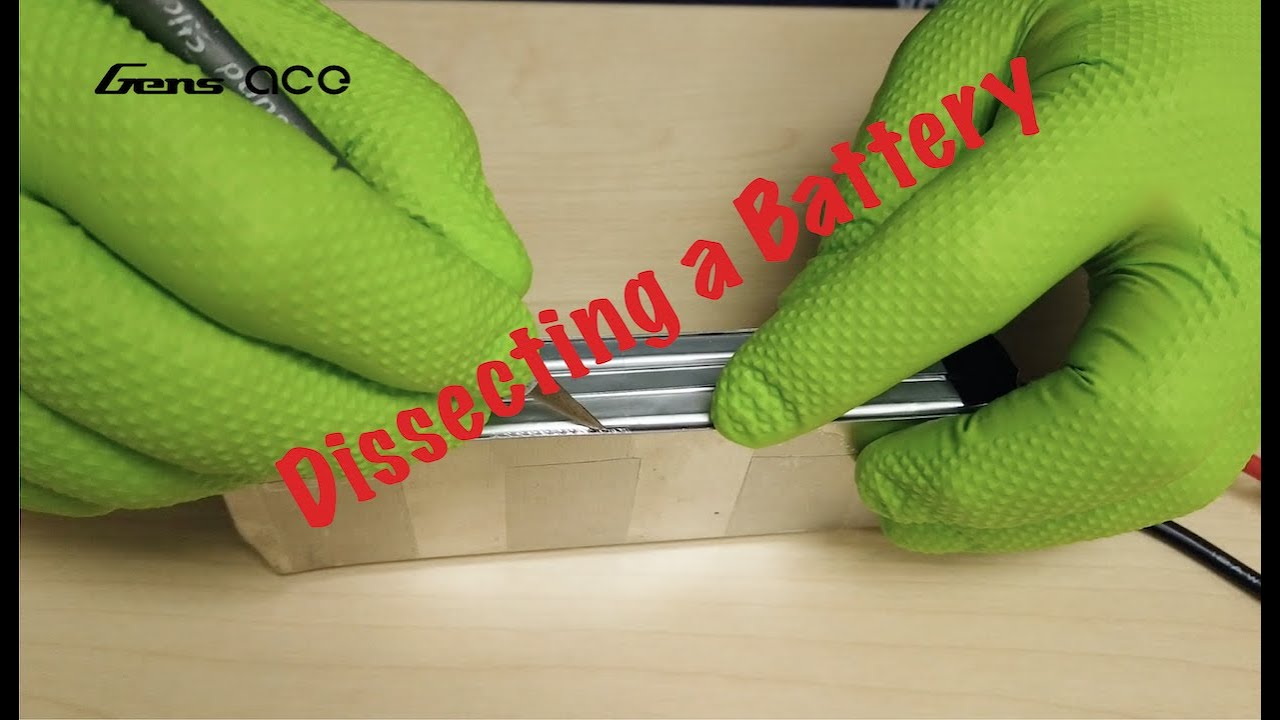 Dissecting a Gens Ace LiPo Battery