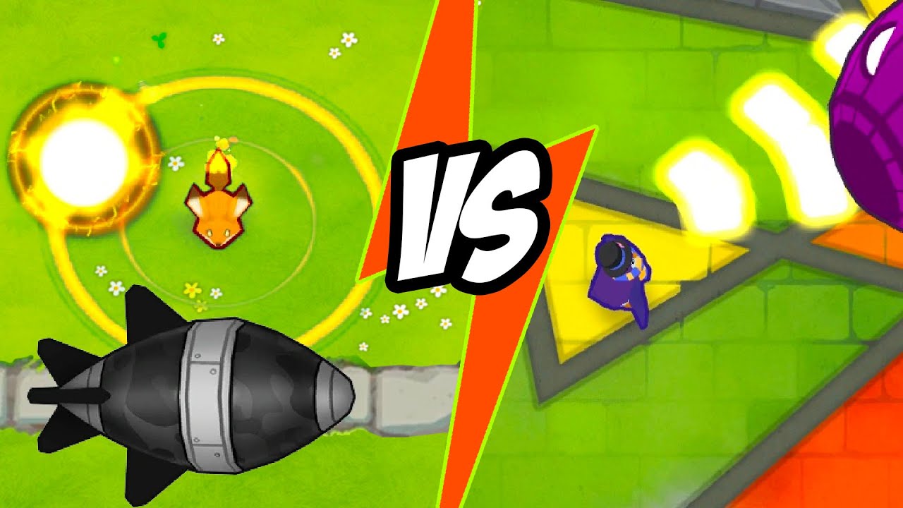 Скиппи Тауэр против Сузу Тауэр в Bloons TD6