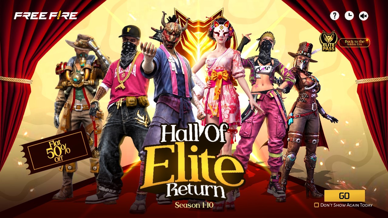 Old Elite Pass Bundle Return Confirm Date |New Event Free Fire Bangladesh Server|Free Fire New Event