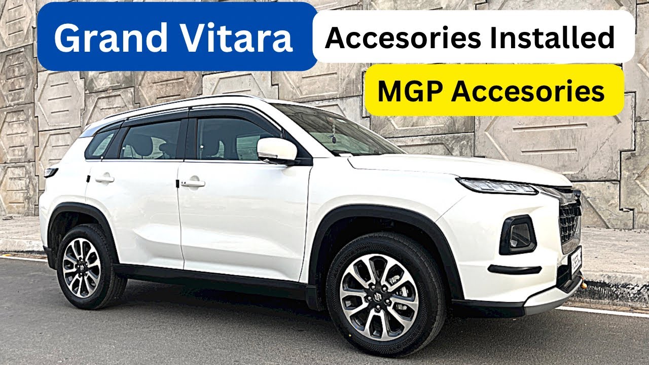 MGP Accessories Installed In Grand Vitara|Grand Vitara Modified|Grand Vitara Review|Grand Vitara|