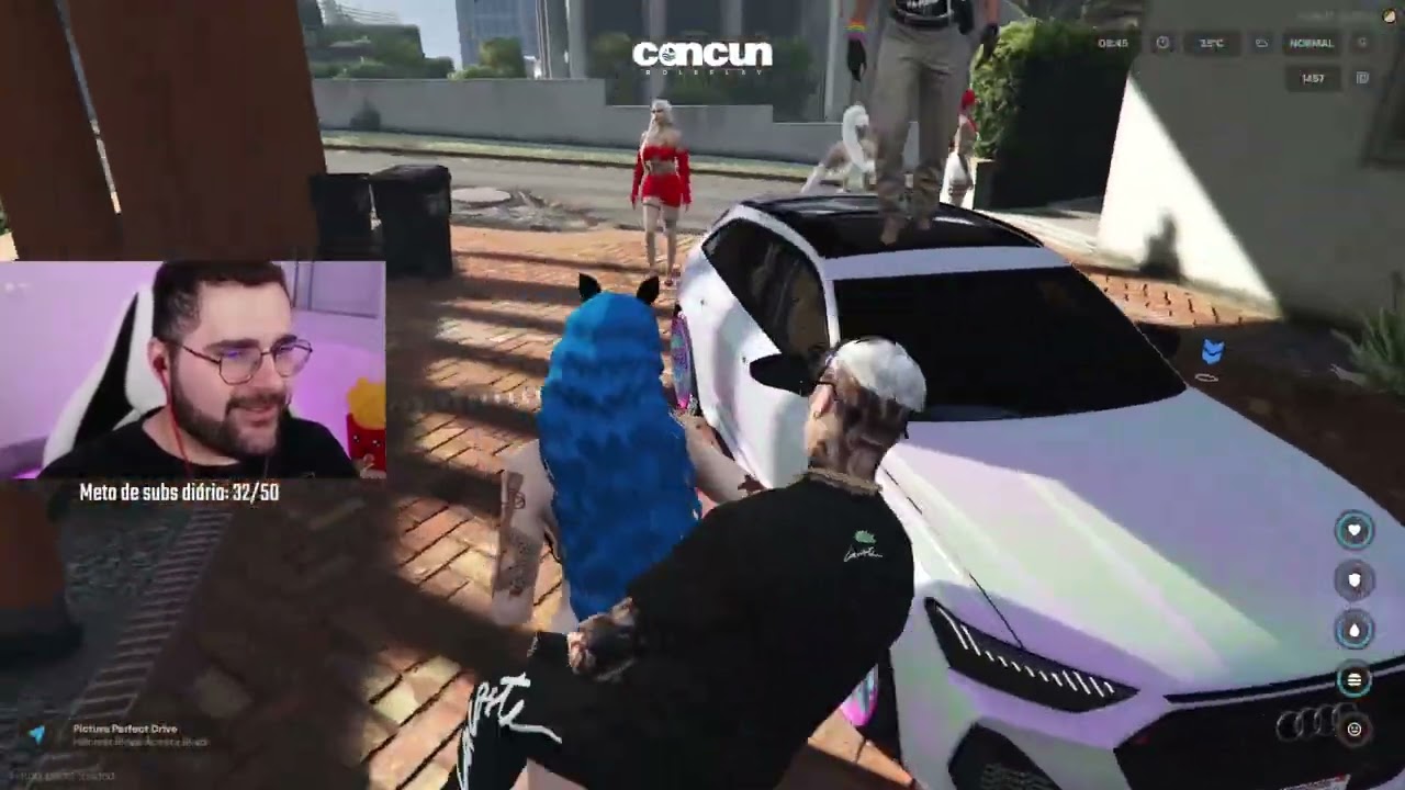 Batata, Tonhão e Pandora invadem DARK de Sementinha e Maya 🤣 Park Tiffany GTA RP
