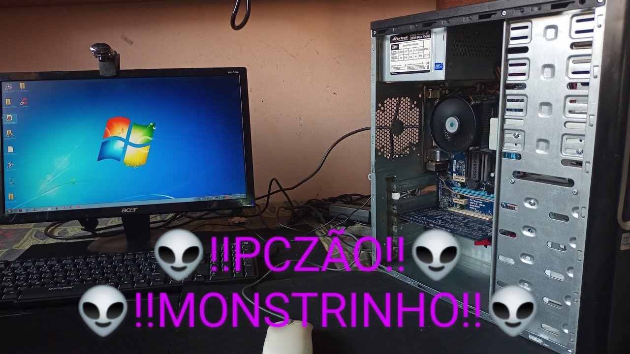 SUCATÃO DO OGRÃO!!! OVERCLOCK E5700@3.40GHZ!!! TUTORIAL!!! 👽👽