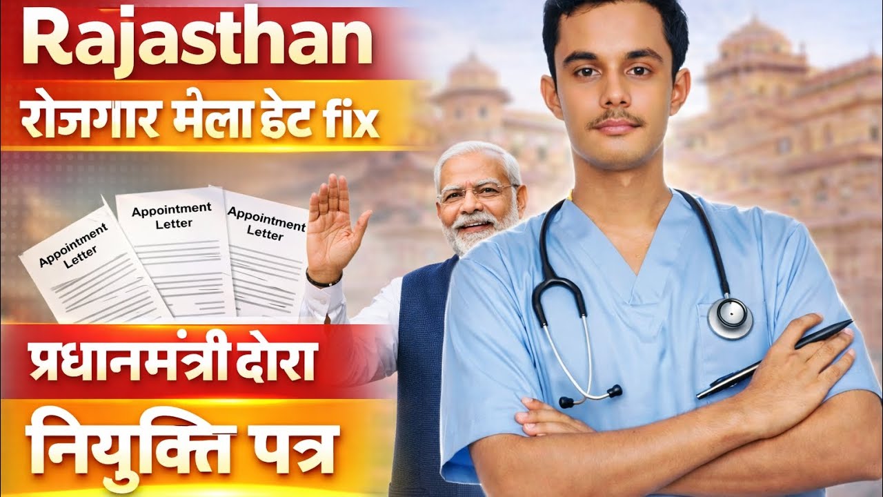 Rajasthan Rojgar Mela 2025 | Patwari, VDO, NHM Staff Nurse, CHO Joining Update |नियुक्ति पत्र #rssb