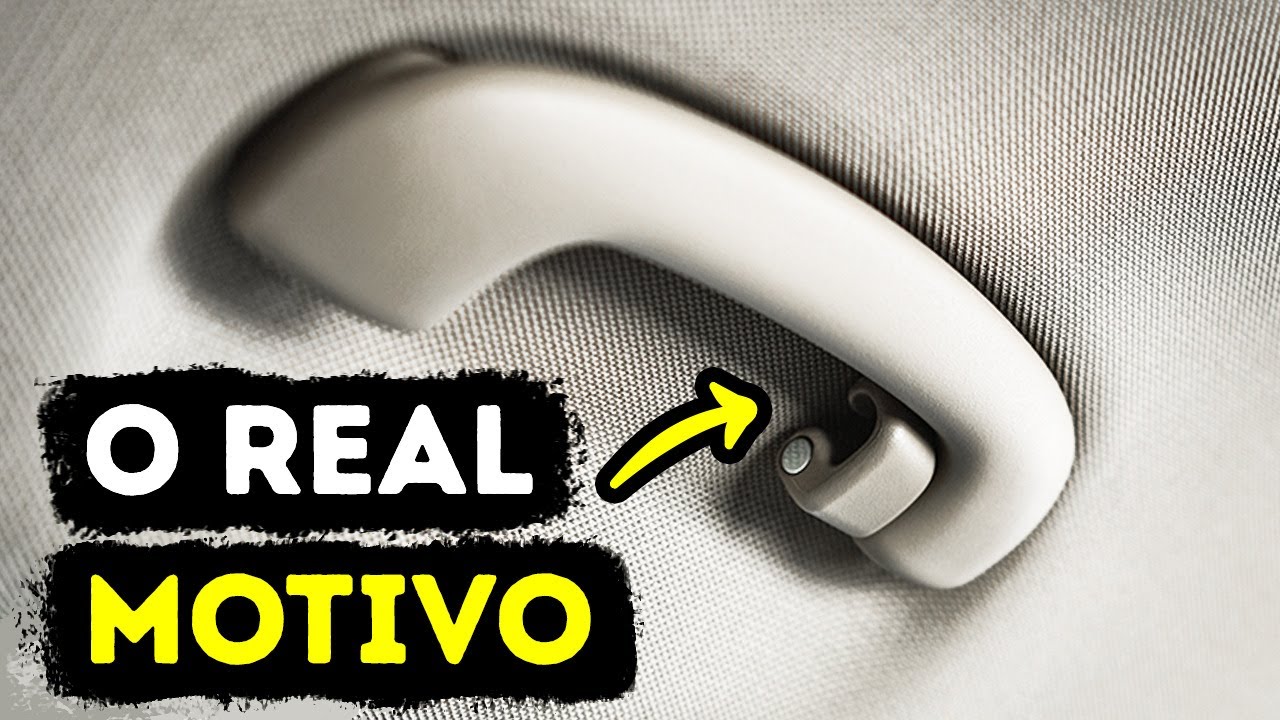 É Por Isso que os Carros Têm Alças de Segurança, Menos Para o Motorista