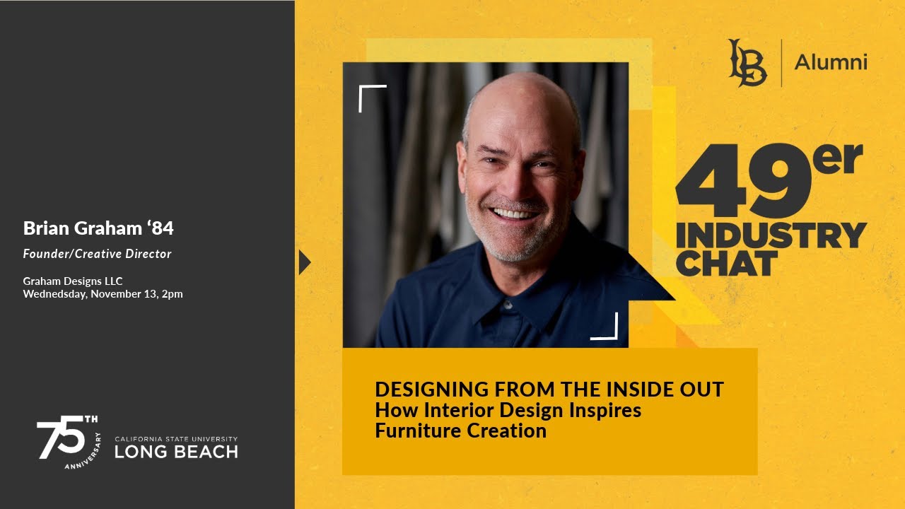 Designing from the Inside Out: How Interior Design Inspires Furniture Creation with Brian Graham '84