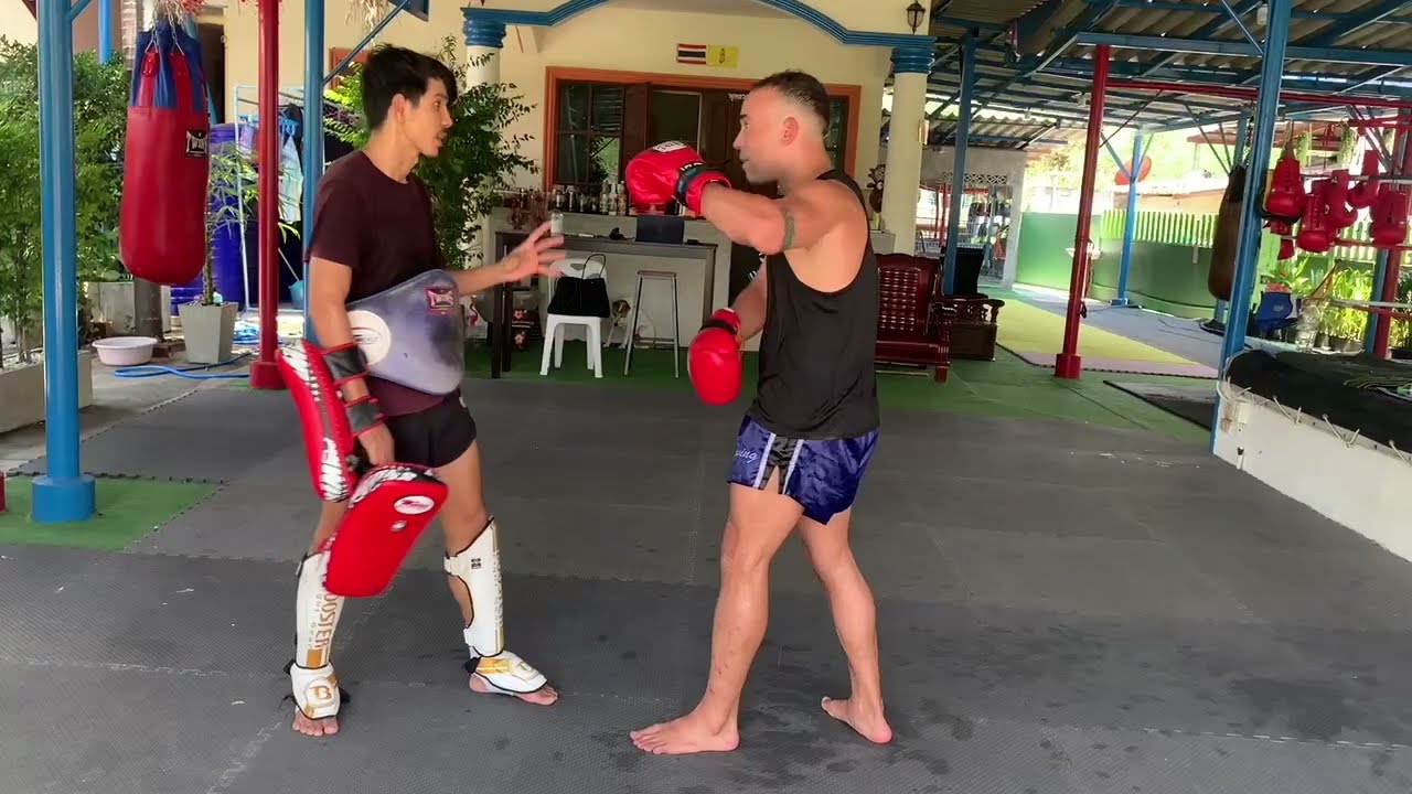 Learning to Strike with Power at the Sitjaopho Muay Thai gym
