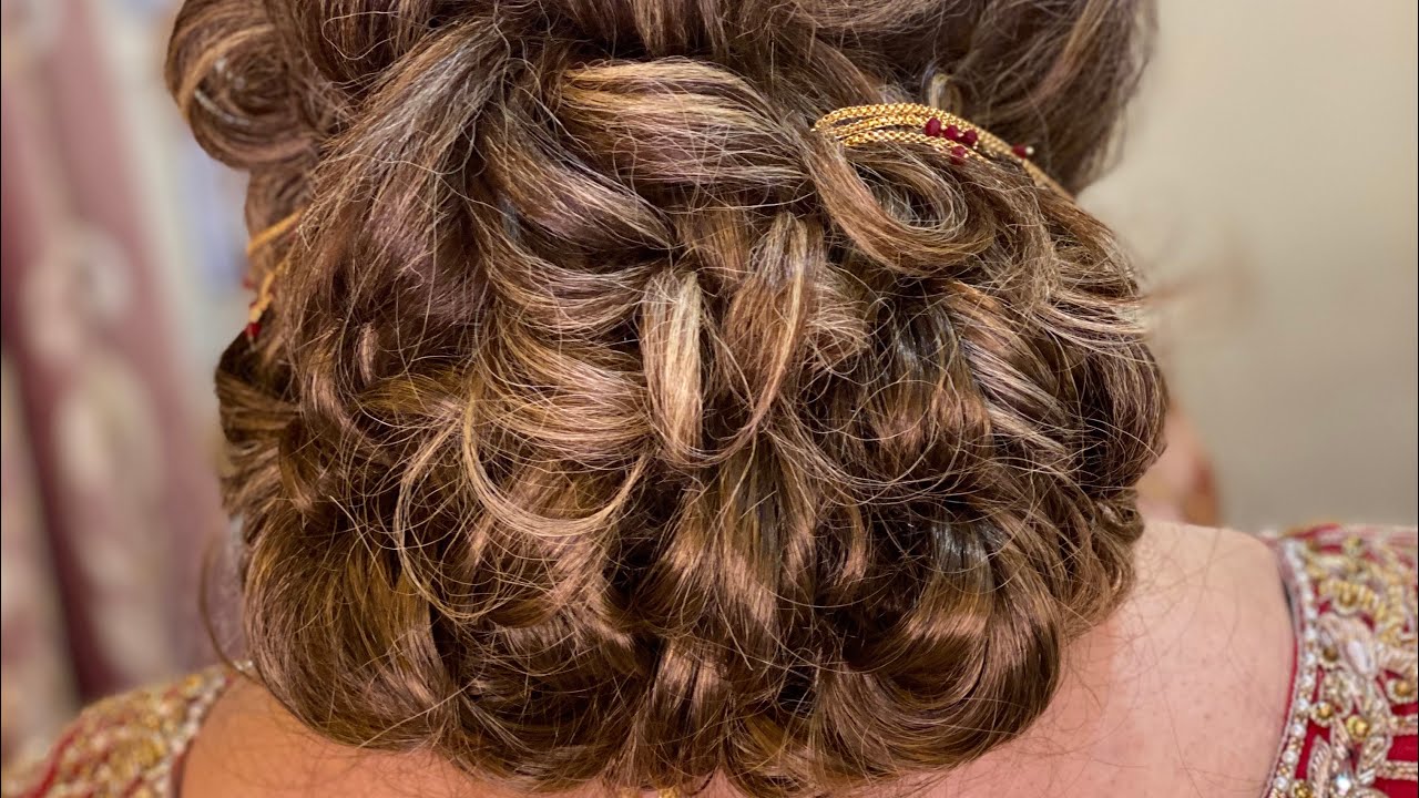 | Amazing short hair styling | Farah's Salon| step by step|Party hairstyle |easy method |