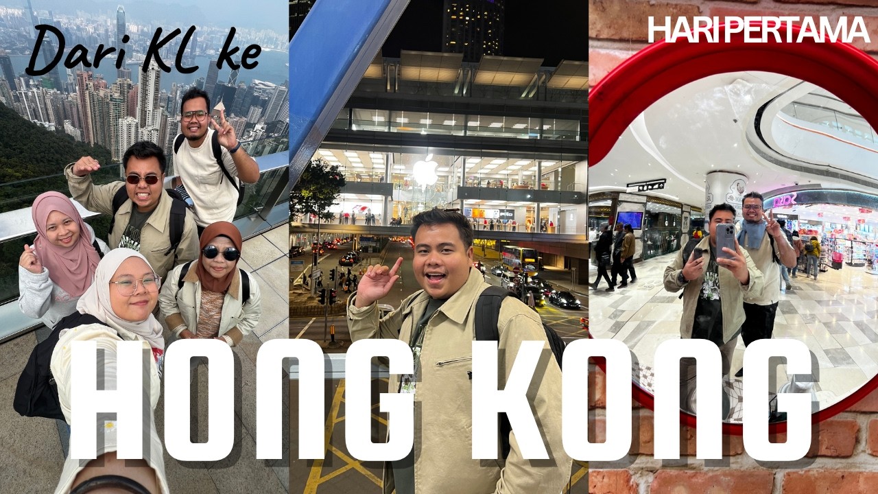 Jalan Jalan Hong Kong Trip— The Peak, Tsim Sha Tsui, Central HK (Travel Vlog Day 1)