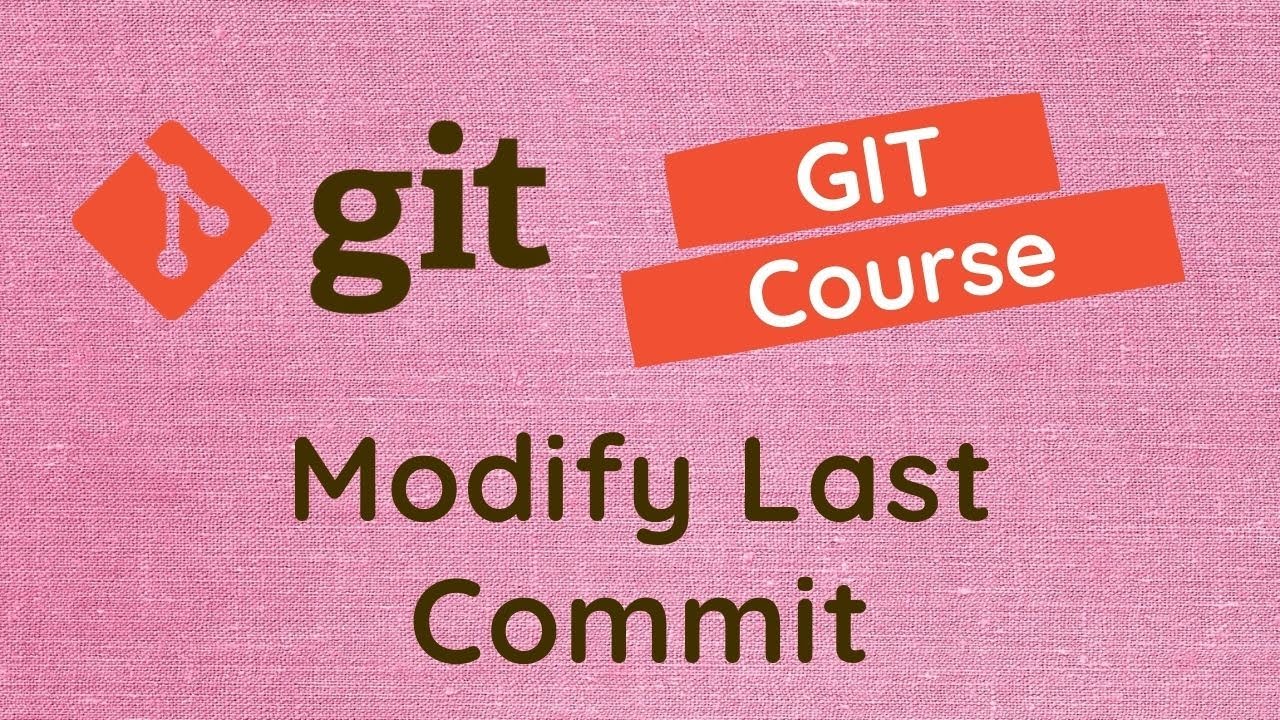 19. Modify or Change the last or latest commit using the amend command in the GIT Project - GIT
