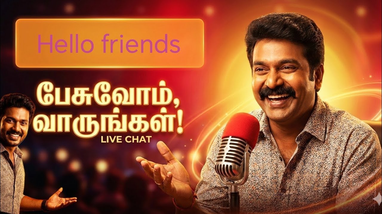 🔴 வாங்க பேசலாம் Friends | Fun Tamil Live Chat | Night Chill Talk