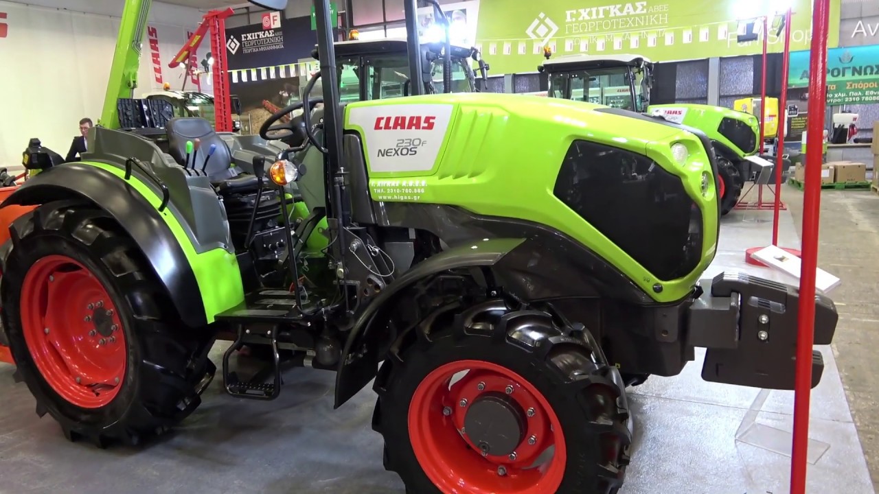 The 2020 CLAAS NEXOS 230F tractor