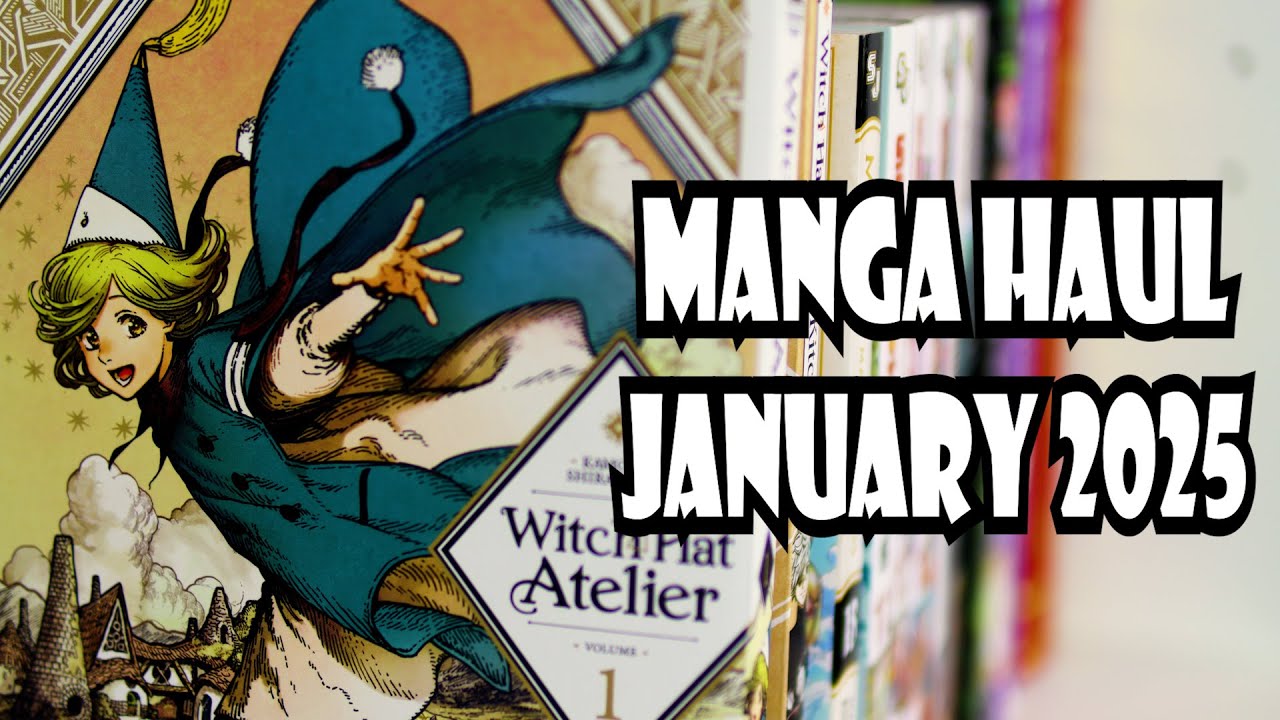 ABANDONING my WISHLIST for some SICK MANGA!!!  | Manga haul January 2025