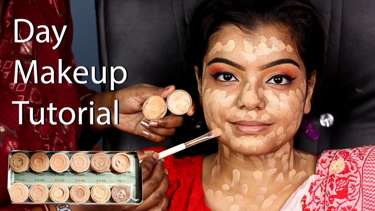Day Makeup Tutorial / Affordable Makeup/ Simple Makeup Tutorial/ Haldi Makeup