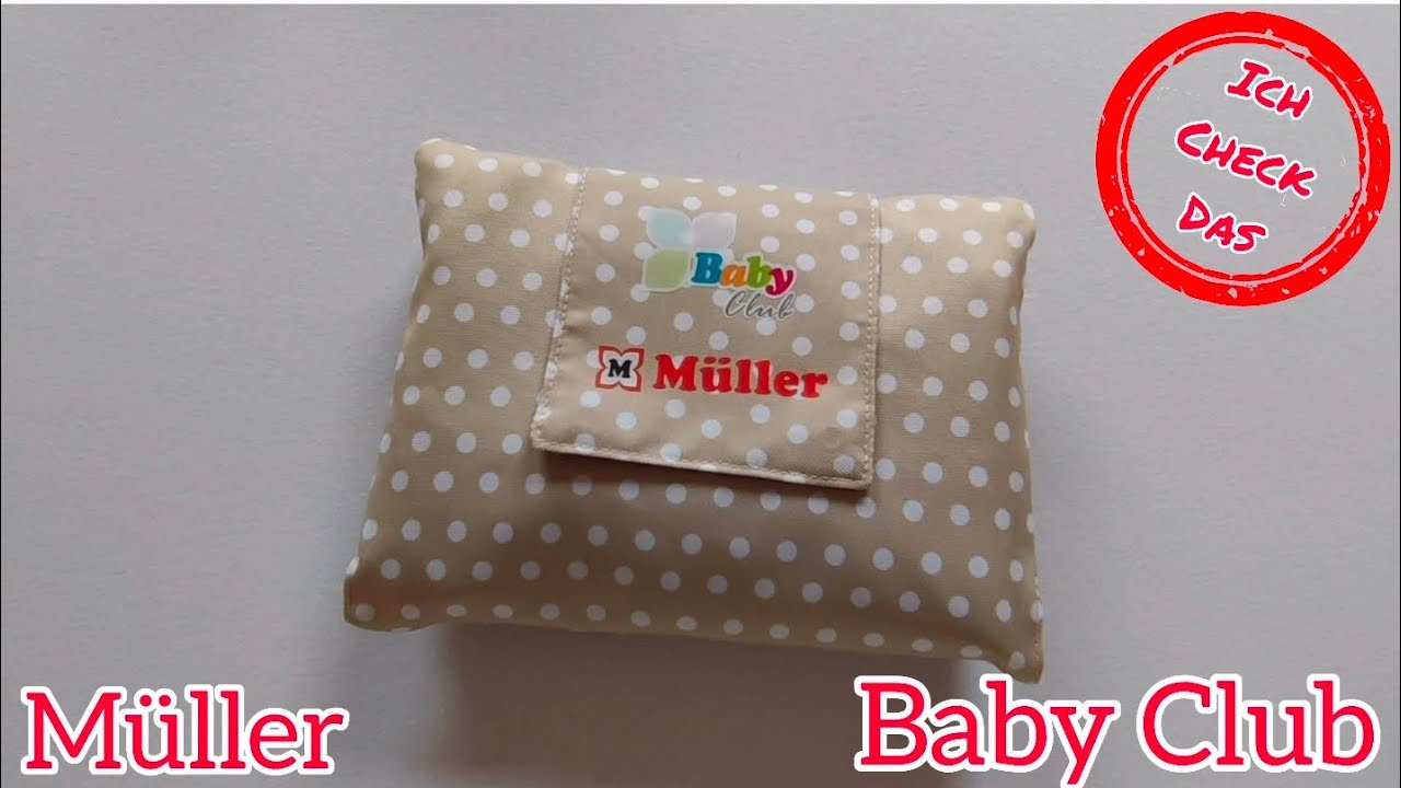 Ich teste das Willkommensgeschenk vom Müller Babyclub 