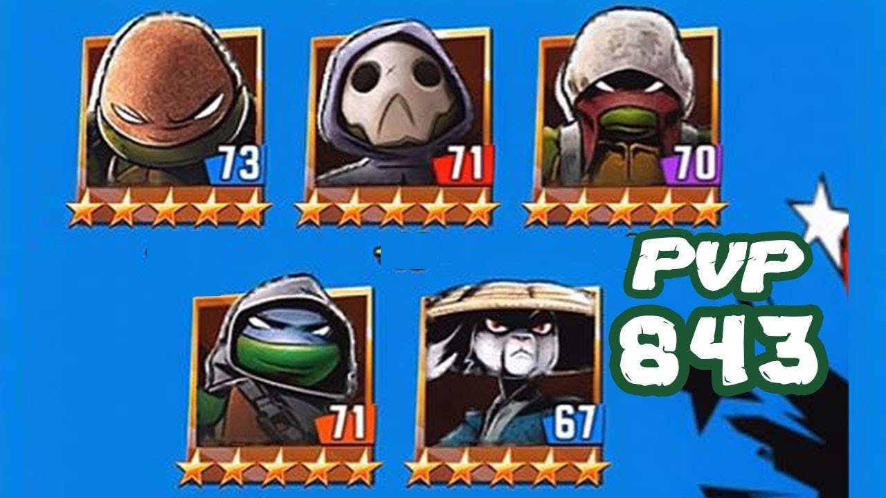 TMNT Legends PVP 843 - Team TMNT Vision With Usagi Yojimbo