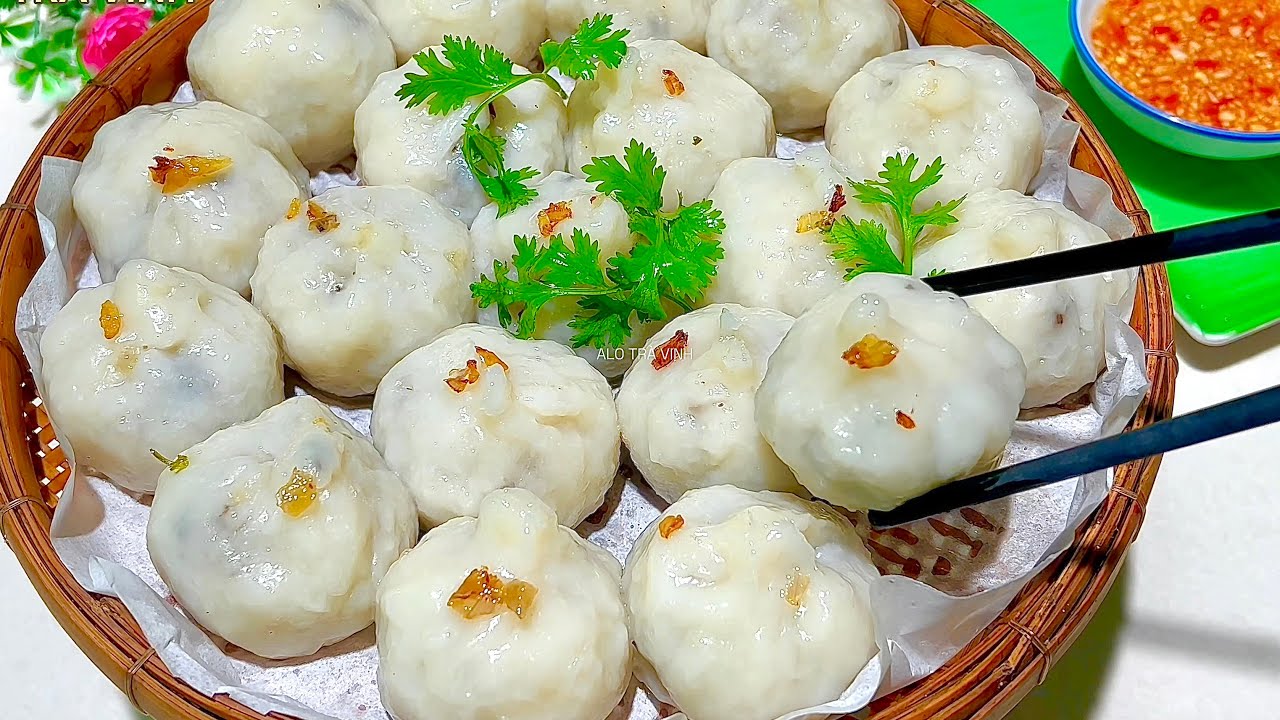 Có Bột Mì Làm Bánh Hấp Kiểu Này Mềm Dẻo Ăn Hoài Không Ngán- Flour with boiling water
