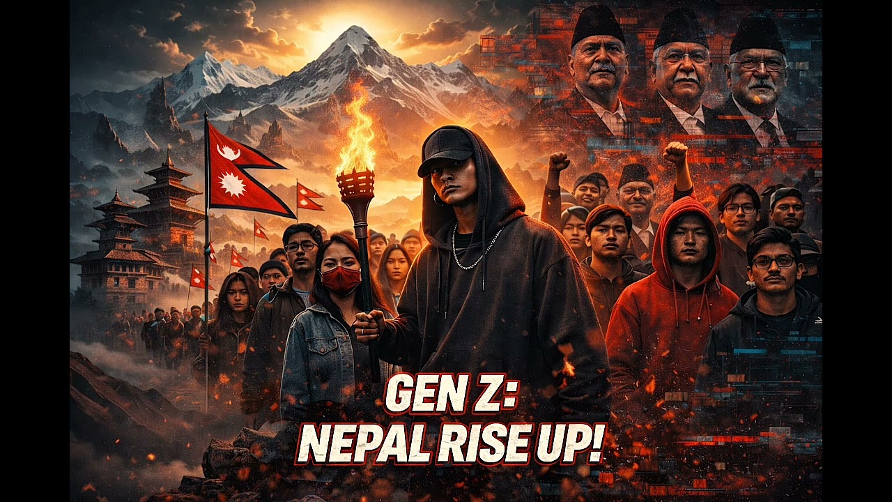 THE AWAKENING / Annba_g / Cyber Vocals / Gen-Z Revolution (Official Audio #nepalirap #genz#music 