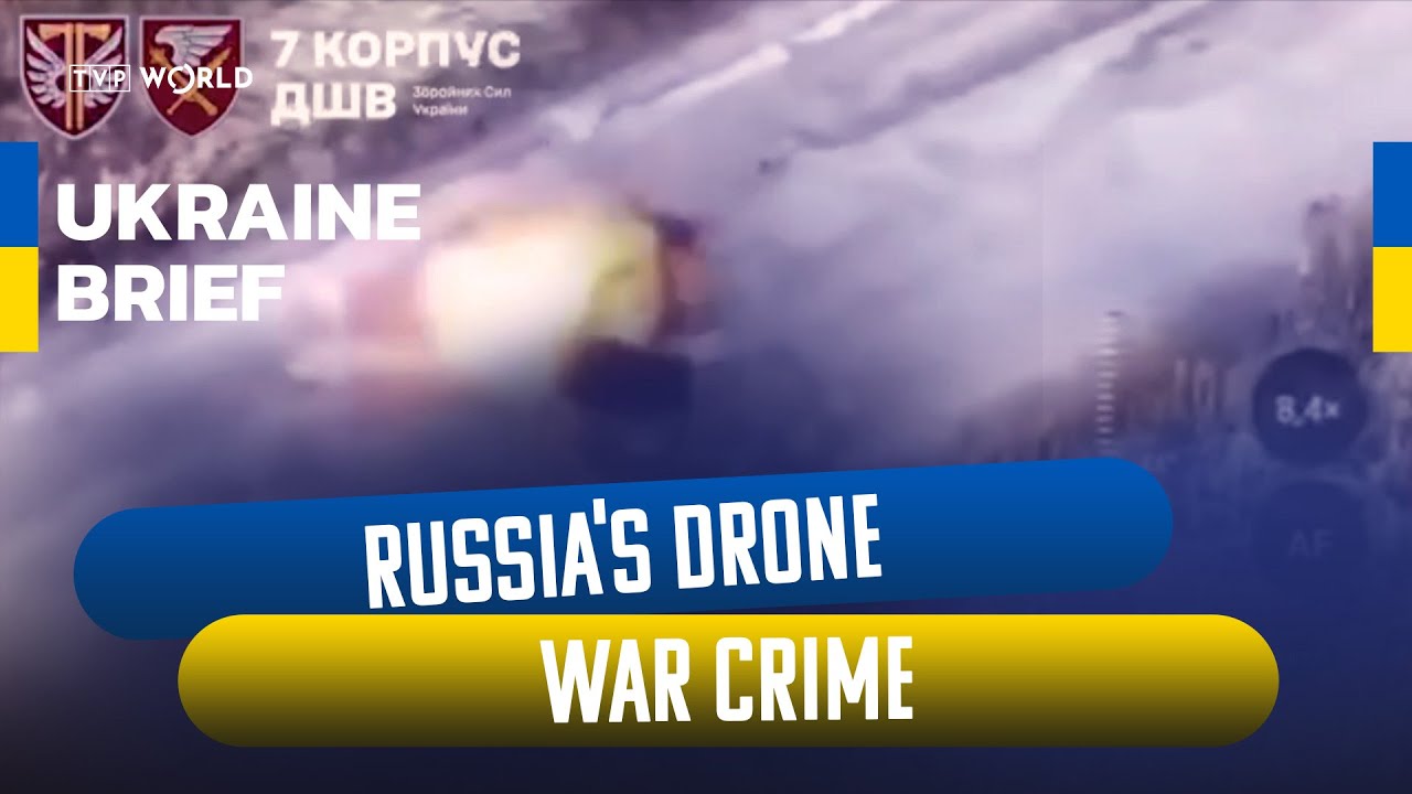 Russian drone kills civilians waving white flag | Ukraine Brief