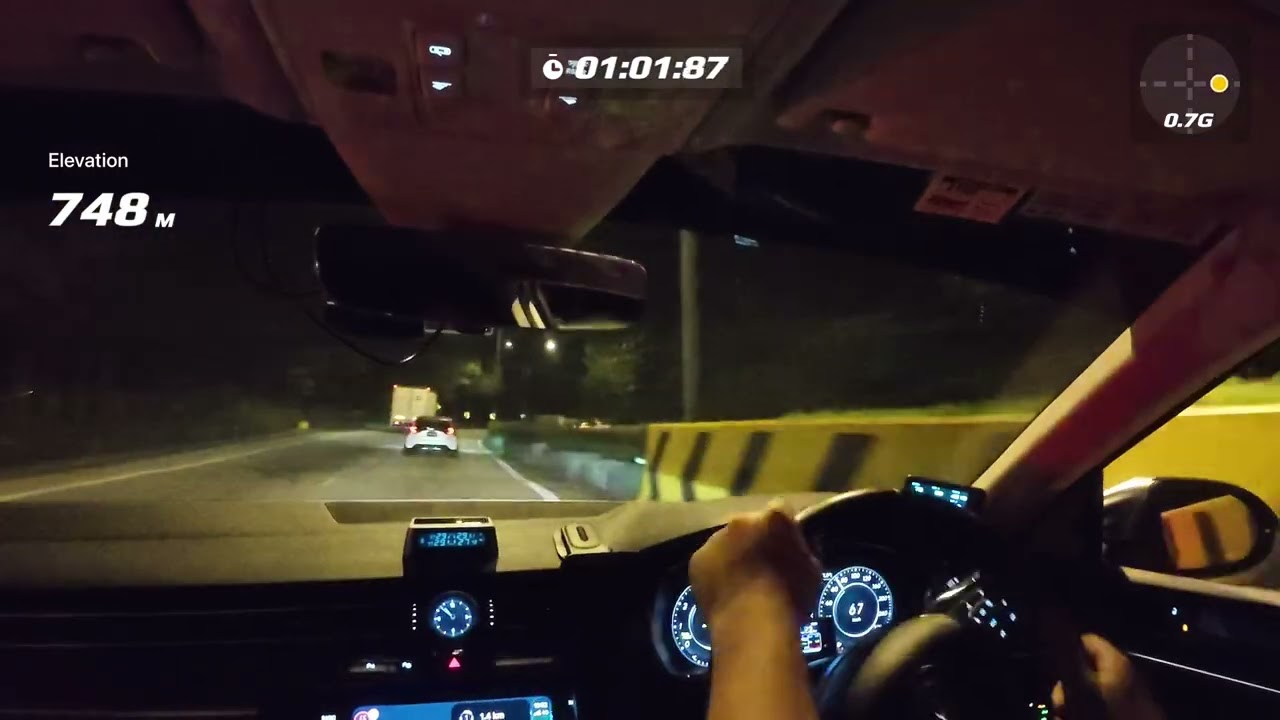 [POV] Genting Night Run chasing MK8R GR Yaris