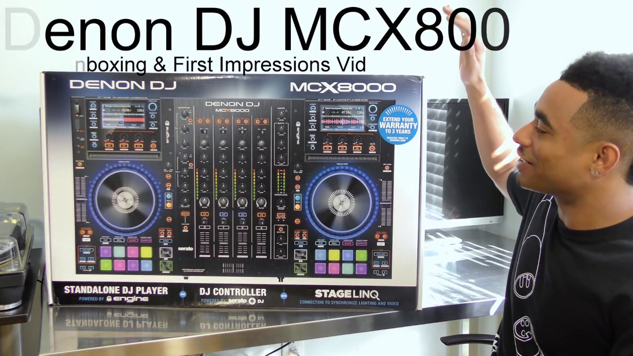 Denon DJ MCX8000 Unboxing Video