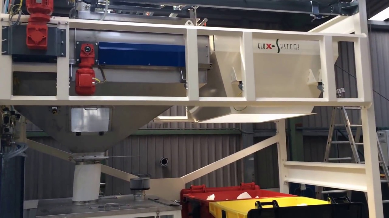 ELUX automatic bag empyting machine