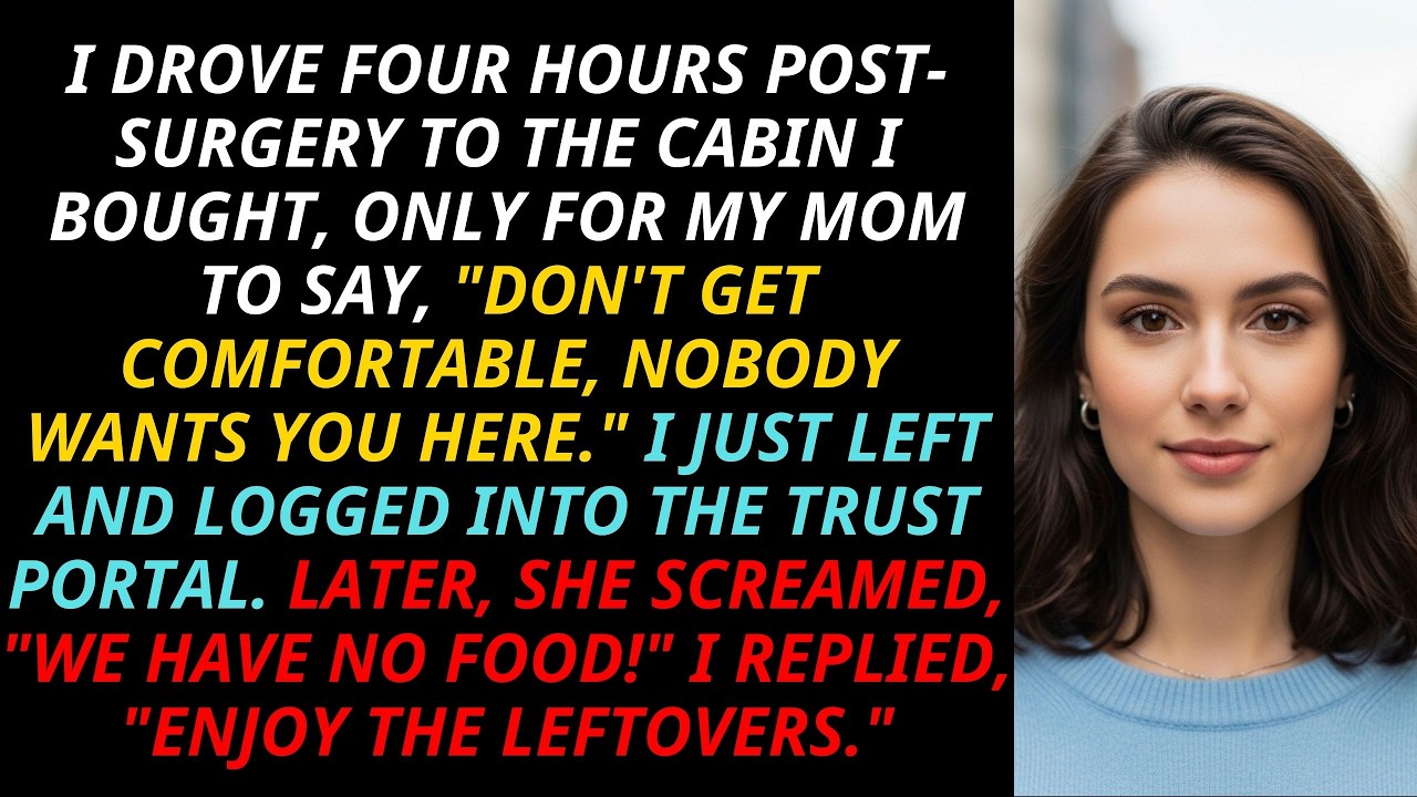 Mom Said “Nobody Wants You Here”—So I Left, Cut Off The Trust Funds She Screamed “We Have No Food!”