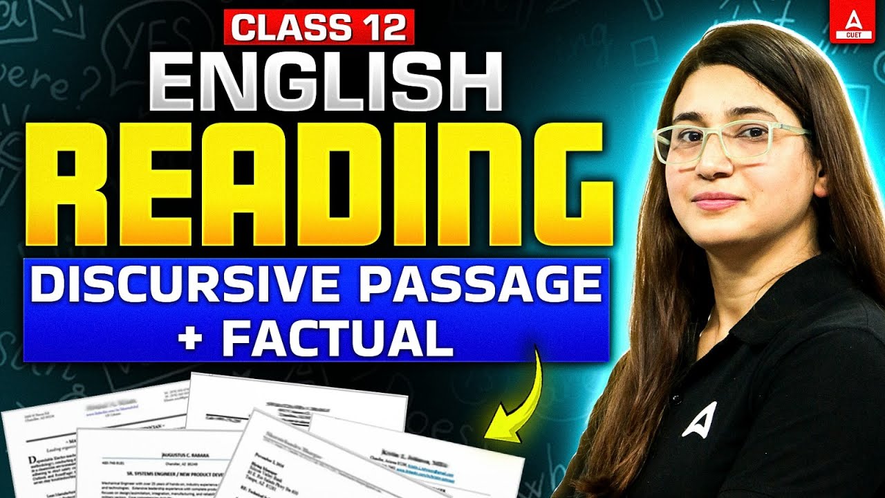 Reading ( Discursive Passage+ Factual )| By Rubaika Ma'am