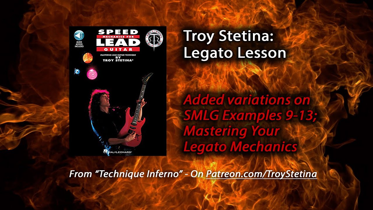 Troy Stetina Guitar - Legato Lesson