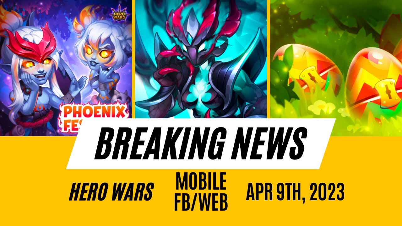 Hero Wars News You Can't Miss! April 9th 2023