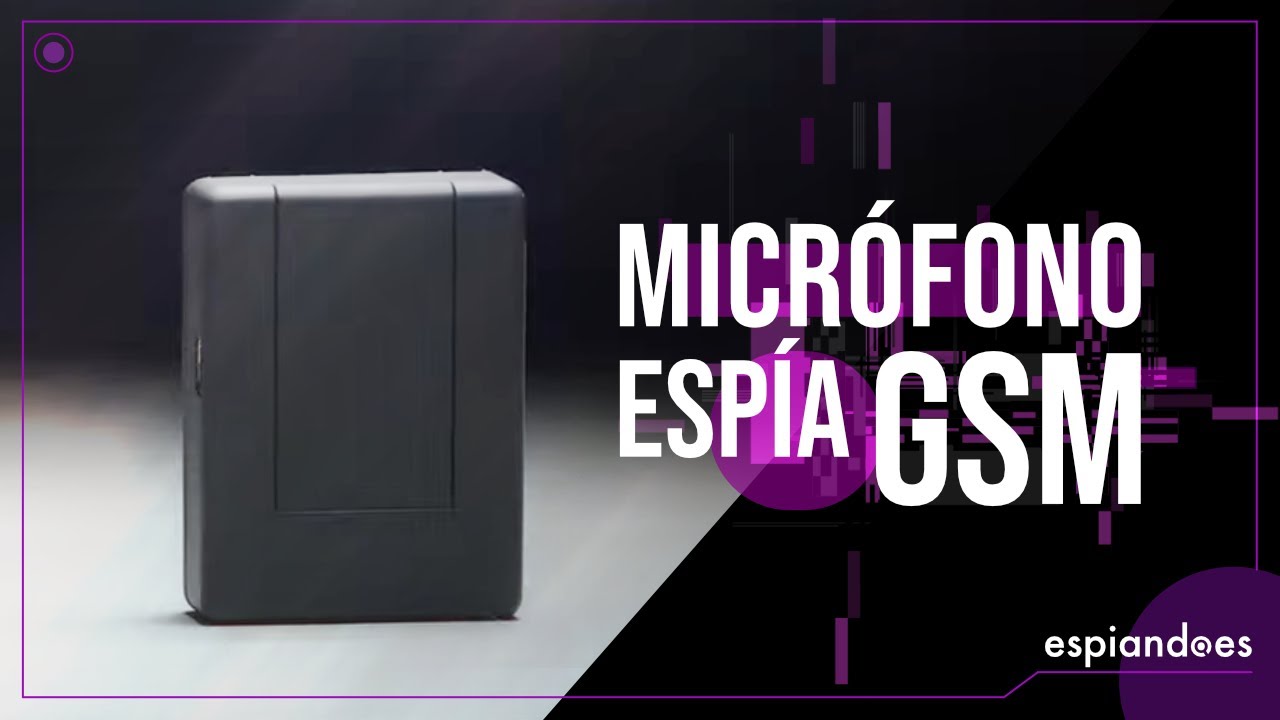 🎤 Micrófono GSM espía PROFESIONAL con activación por VOZ 🎤