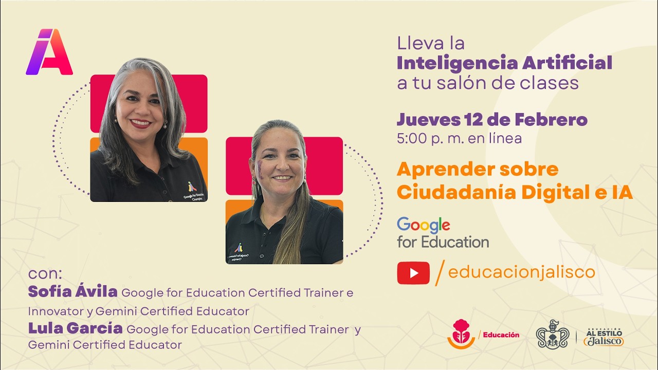 Lleva la IA a tu salón de clases: Aprender Sobre Ciudadanía DIgital e IA