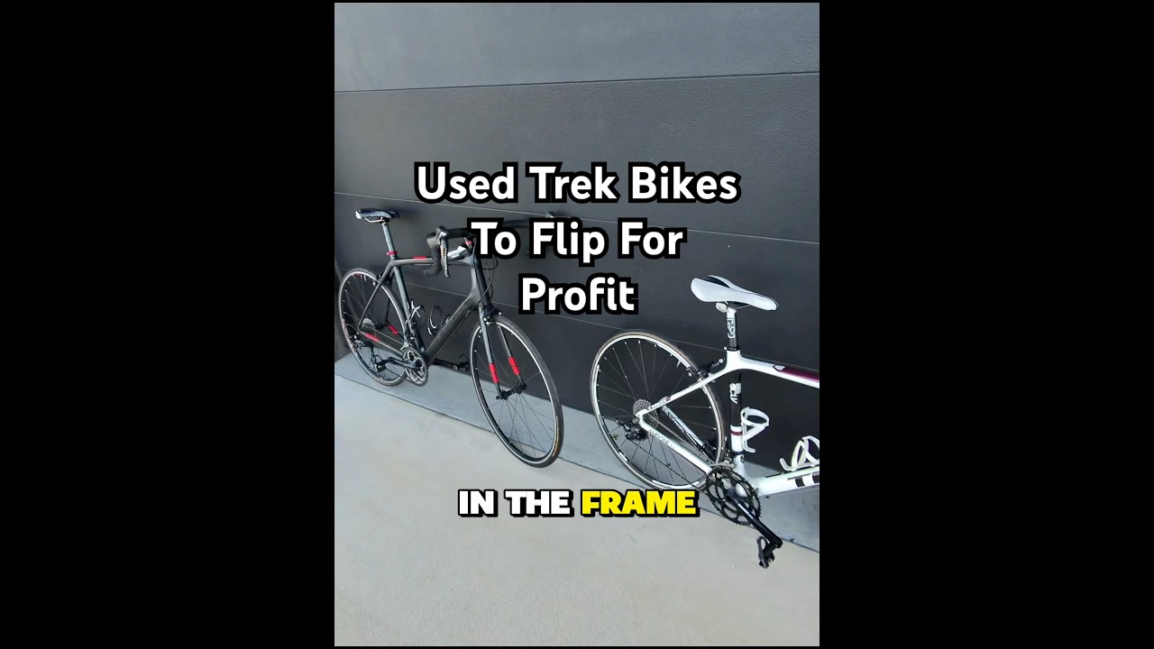 How to buy used trek bikes to flip for profit! 