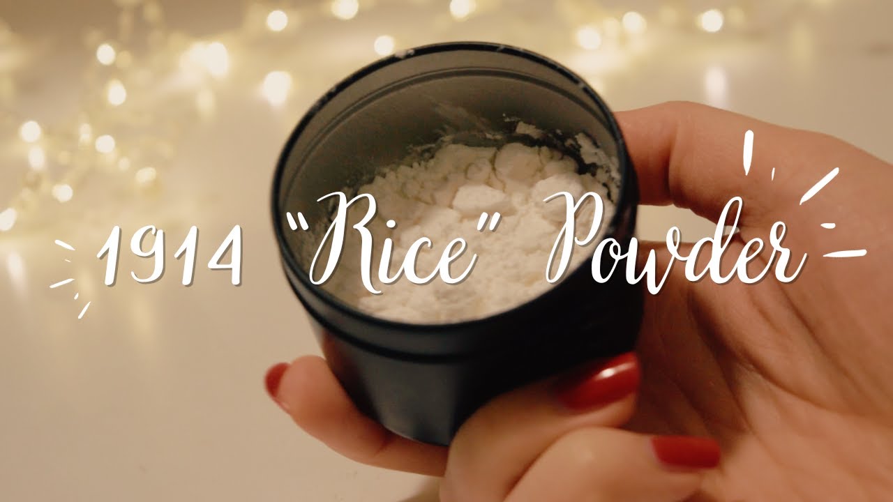 Edwardian Face Powder Recipe: 