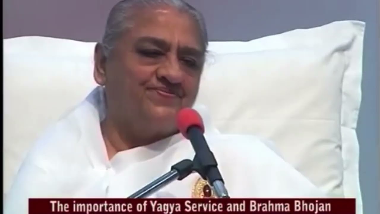 The Importance of Yagya Service and Brahma Bhojan - (AV Babdada 15-12-2004)