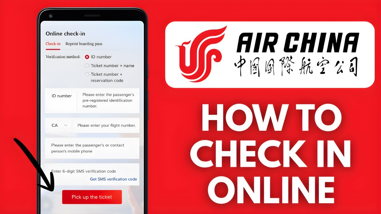How To Check In Online Air China (2026) STEP BY STEP