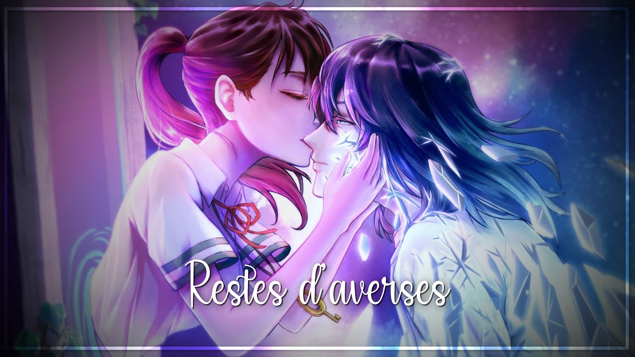 ❀ AMV Nightcore/Lyrics~ Reste D'averses {Marine} (Speed Up) [Collabs @Miinuyw]
