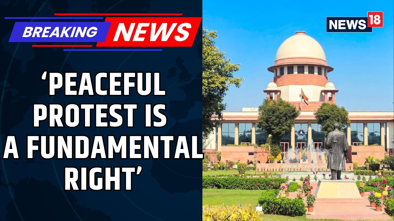 Supreme Court On Students' Protest: Can't Lathicharge Because There Is Agitation | News18