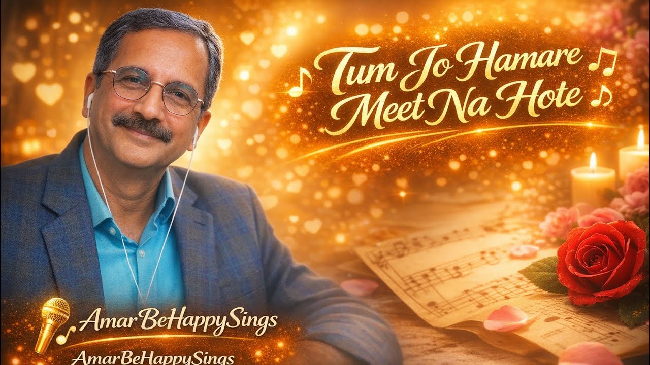 Tum Jo Hamare Meet Na Hote | Classic Romantic Hindi Song | AmarBeHappySings